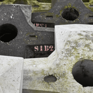 De Afsluitdijk, Levvel-blocs, proeftuin